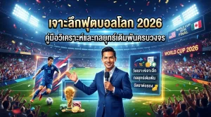 เจาะลึกฟุตบอลโลก 2026: คู่มือวิเคราะห์และกลยุทธ์เดิมพันครบวงจร